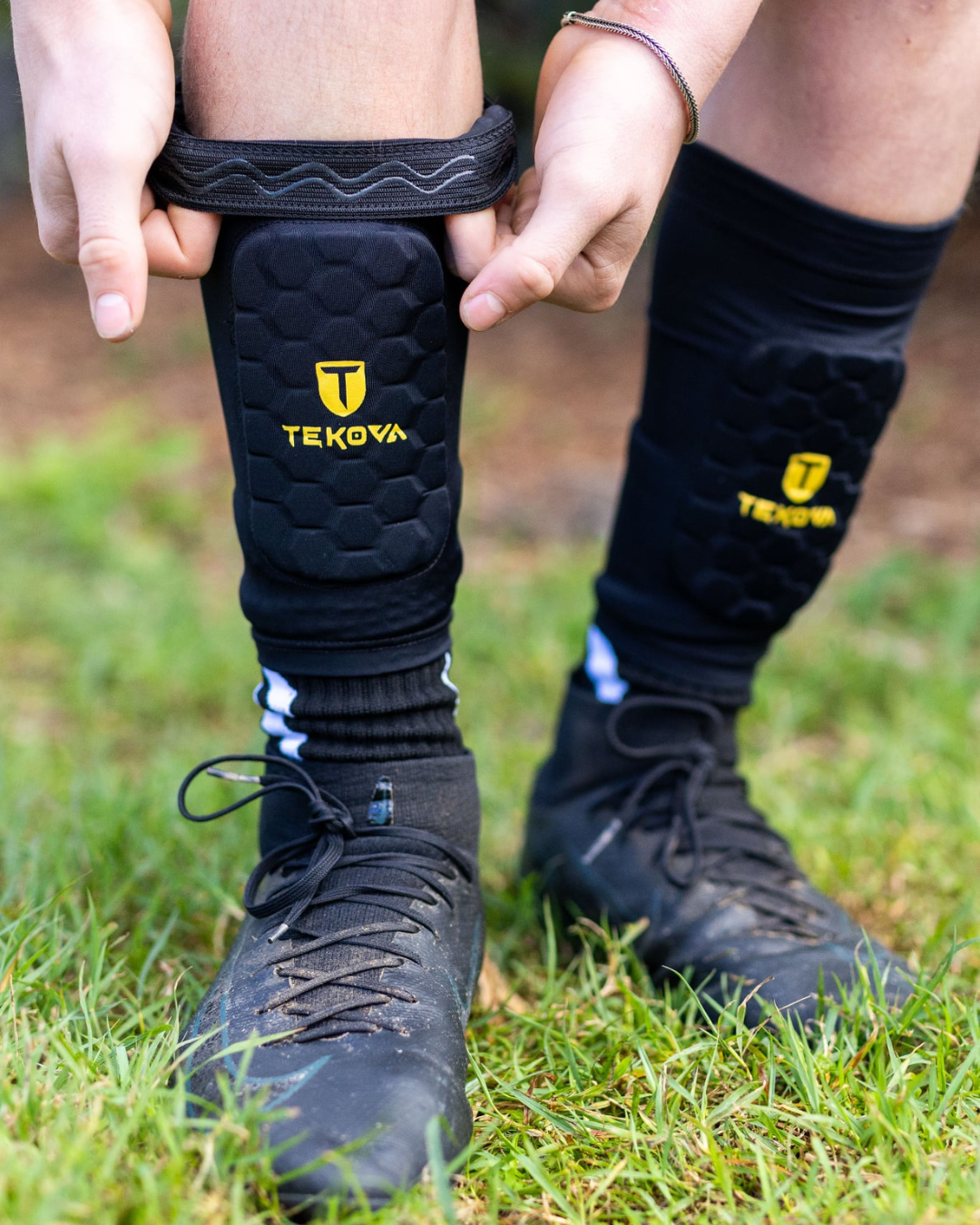 padded shin guard sleeve