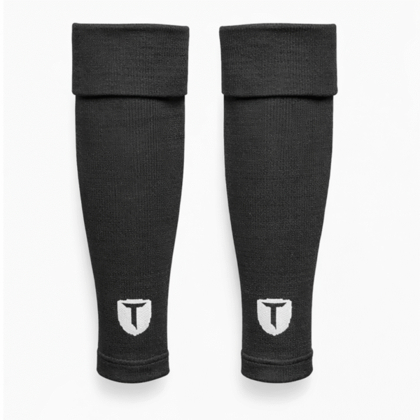 Alternative view of Footless Sleeves Black