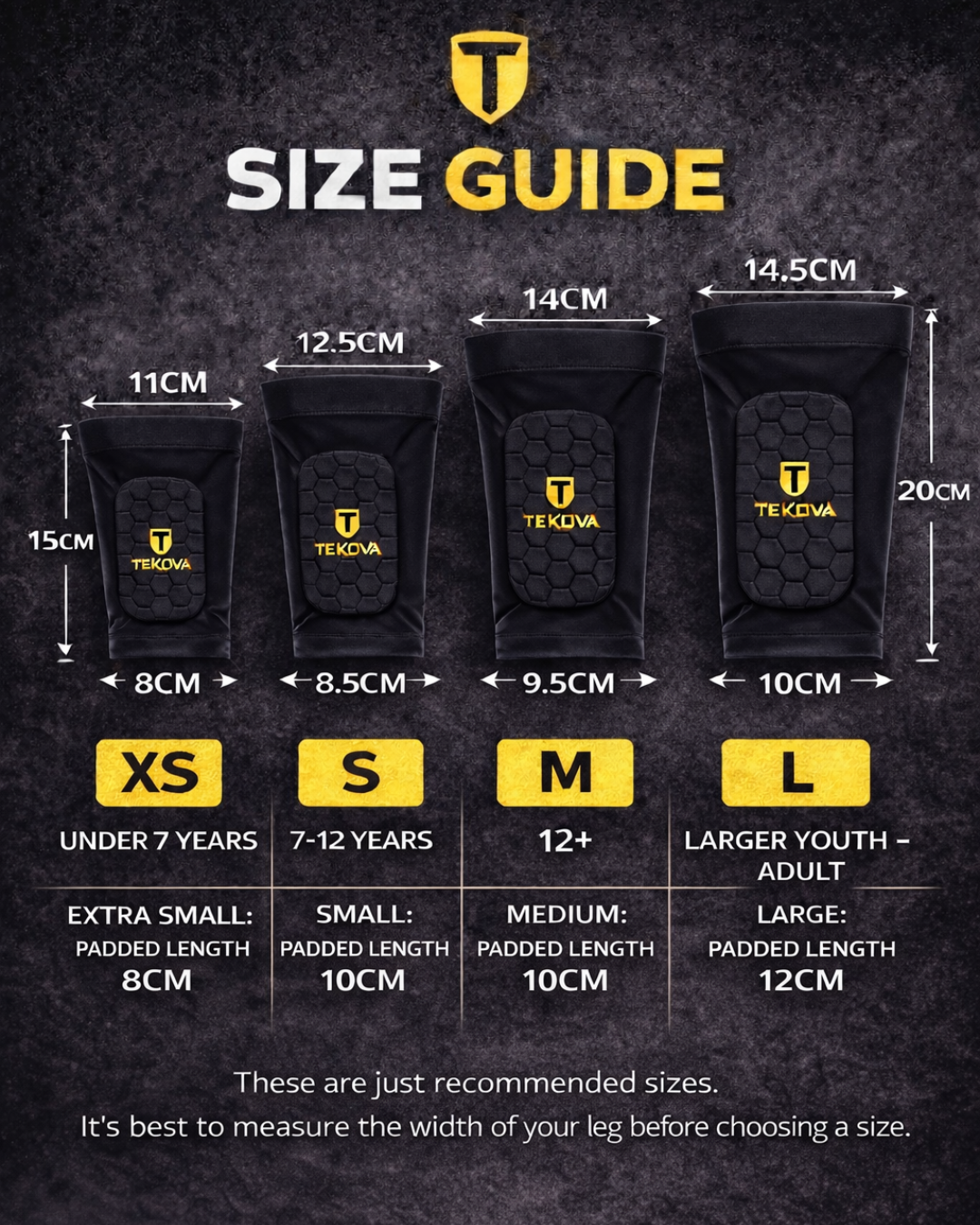 Padded Shin Guard Sleeves - Image 3